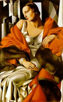 Tamara De Lempicka : Portrait of Mrs. Boucard